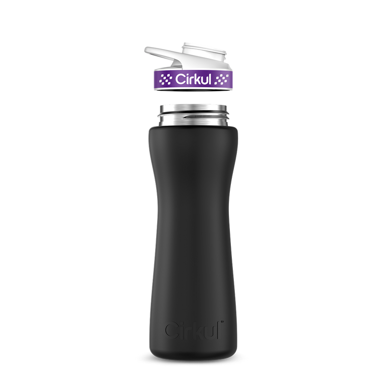 22oz. Stainless Steel Bottle & Comfort Grip Lid 709H