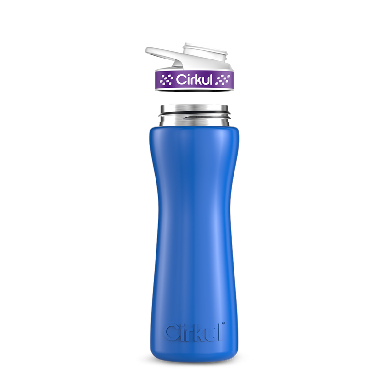 22oz. Stainless Steel Bottle & Comfort Grip Lid 709H