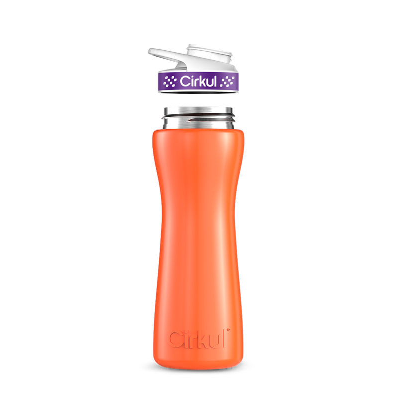 22oz. Stainless Steel Bottle & Comfort Grip Lid 709H