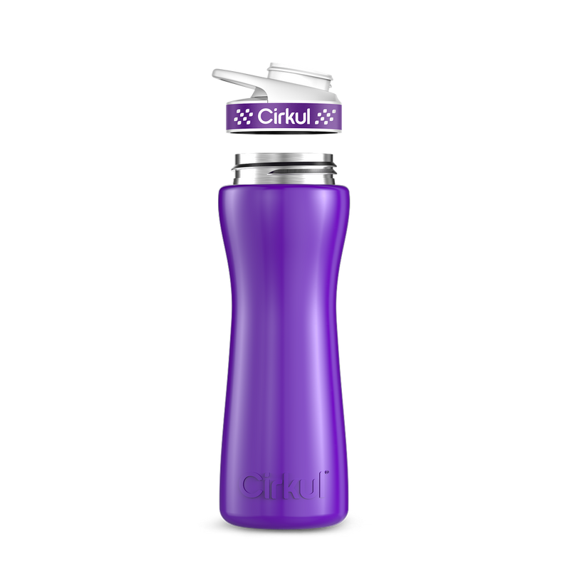 22oz. Stainless Steel Bottle & Comfort Grip Lid 709H