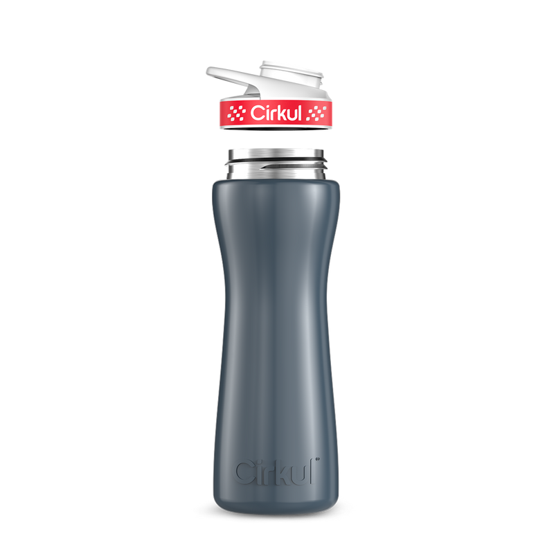 22oz. Stainless Steel Bottle & Comfort Grip Lid 709H