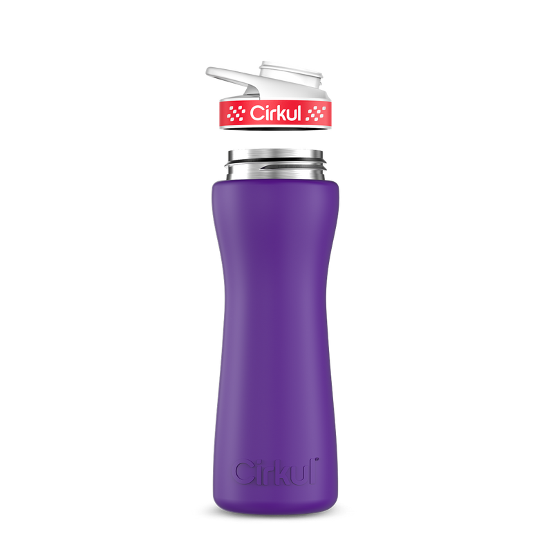 22oz. Stainless Steel Bottle & Comfort Grip Lid 709H