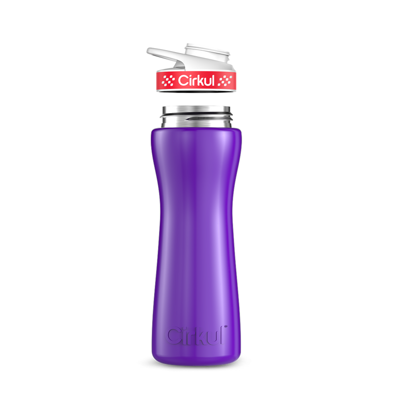 22oz. Stainless Steel Bottle & Comfort Grip Lid 709H