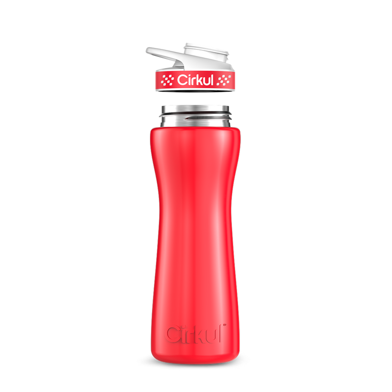 22oz. Stainless Steel Bottle & Comfort Grip Lid 709H