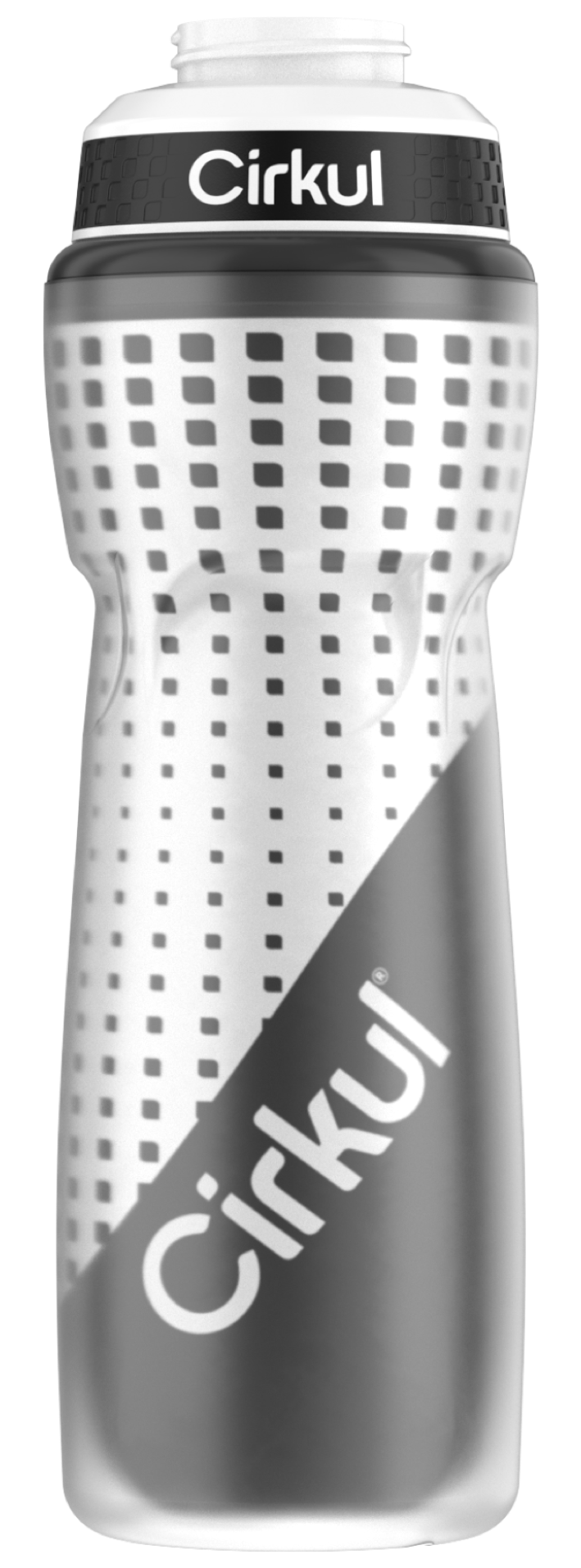 22oz. Insulated Squeeze Plastic Bottle & Sport Lid GADB