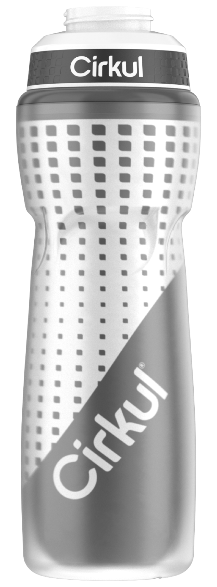 22oz. Insulated Squeeze Plastic Bottle & Sport Lid GADB