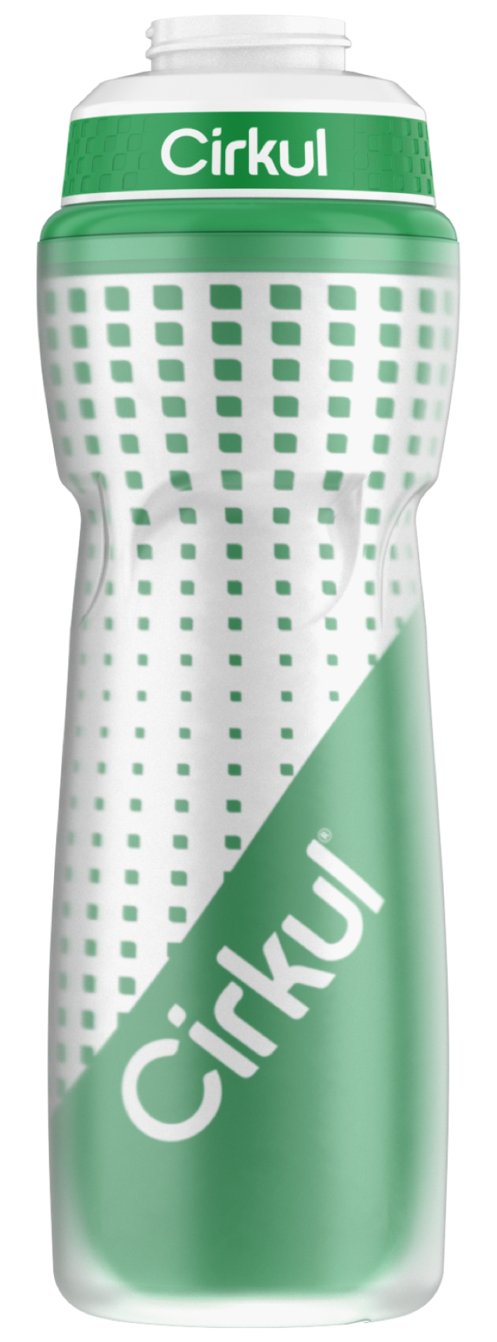 22oz. Insulated Squeeze Plastic Bottle & Sport Lid GADB