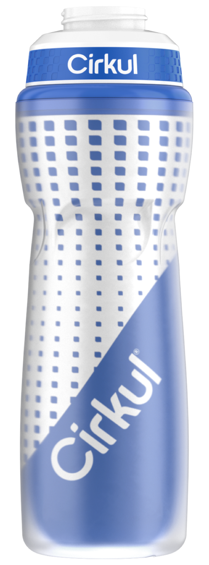 22oz. Insulated Squeeze Plastic Bottle & Sport Lid GADB