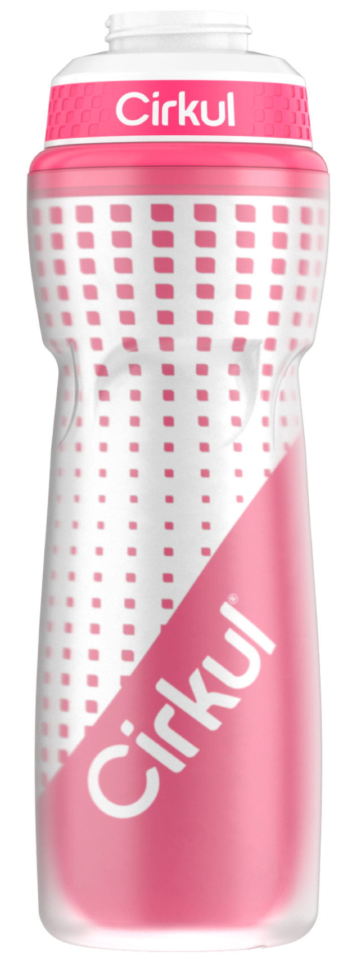 22oz. Insulated Squeeze Plastic Bottle & Sport Lid GADB