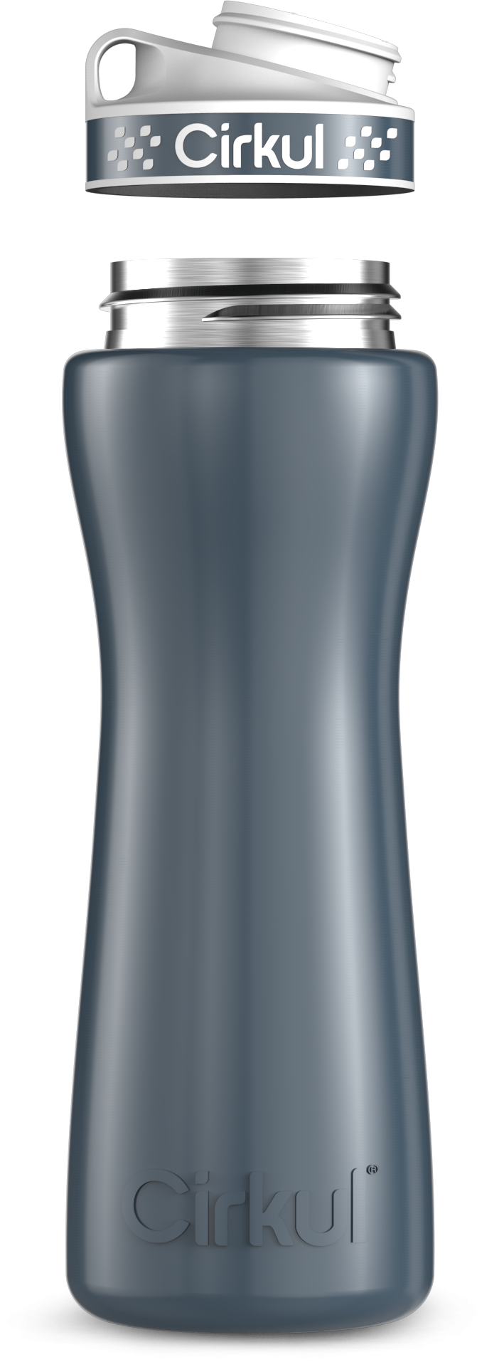 Custom 22oz. Stainless Steel Bottle & Comfort Grip Lid 58YG