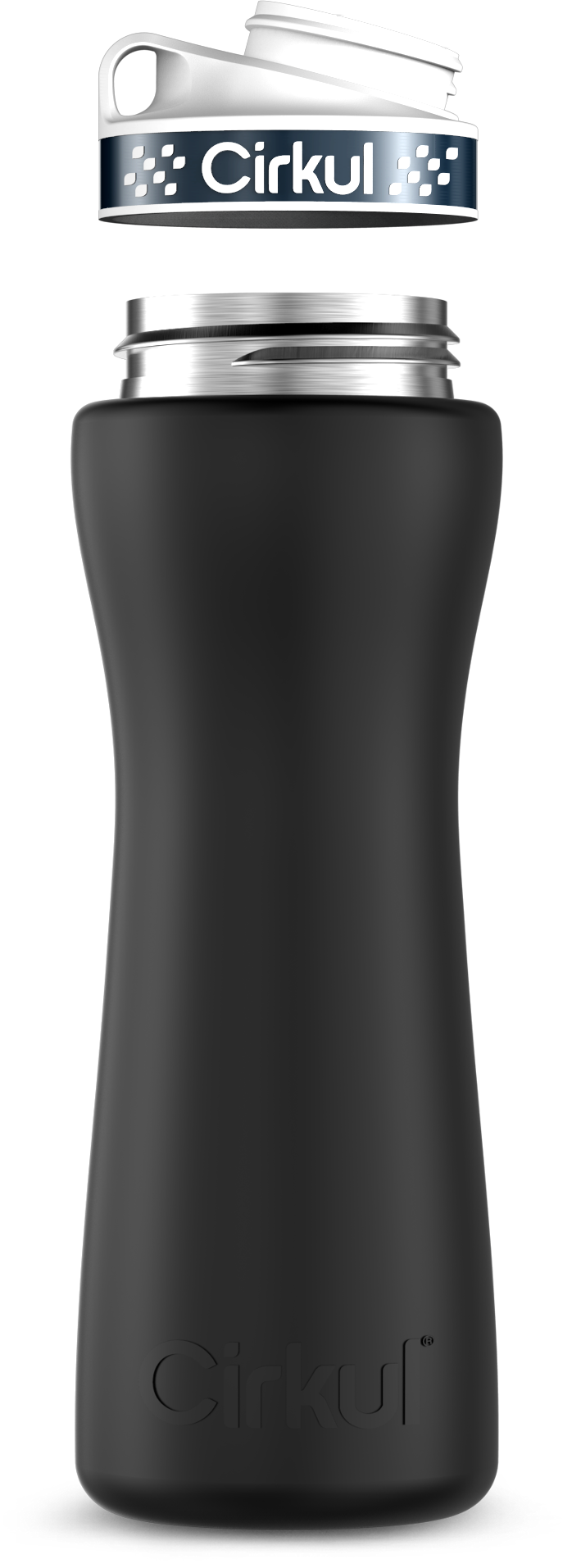 Custom 22oz. Stainless Steel Bottle & Comfort Grip Lid 58YG