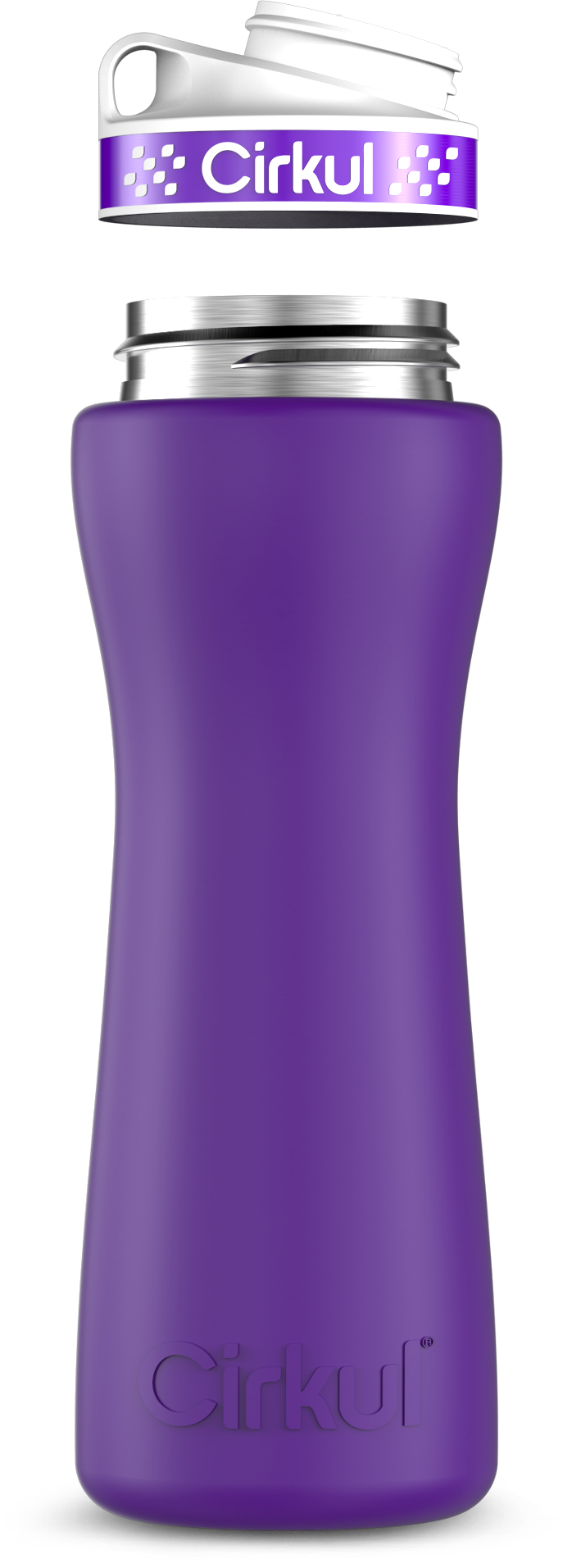 Custom 22oz. Stainless Steel Bottle & Comfort Grip Lid 58YG