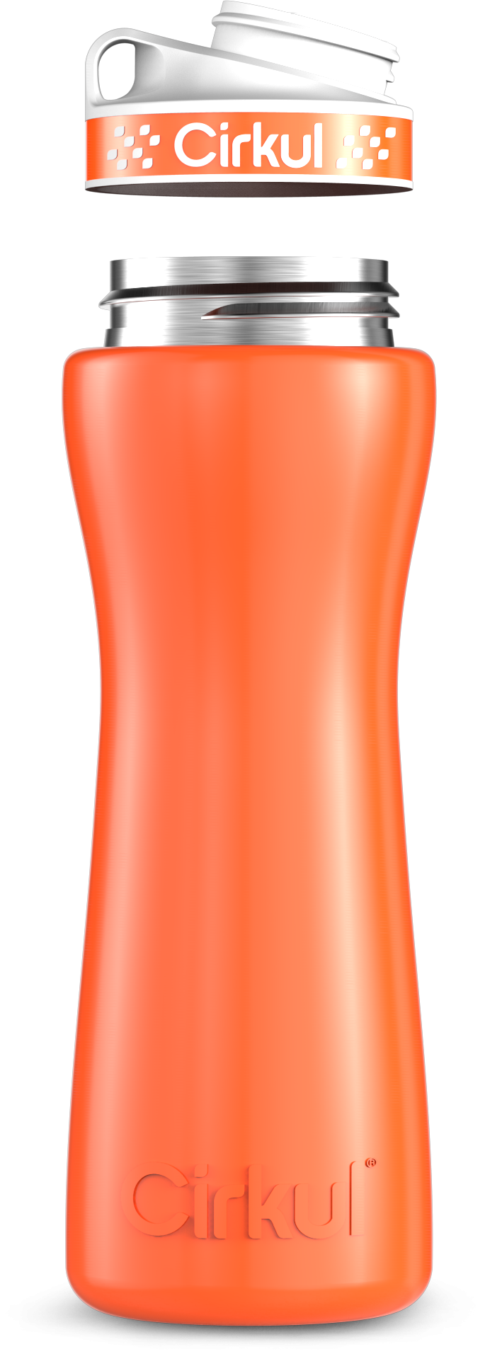Custom 22oz. Stainless Steel Bottle & Comfort Grip Lid 58YG