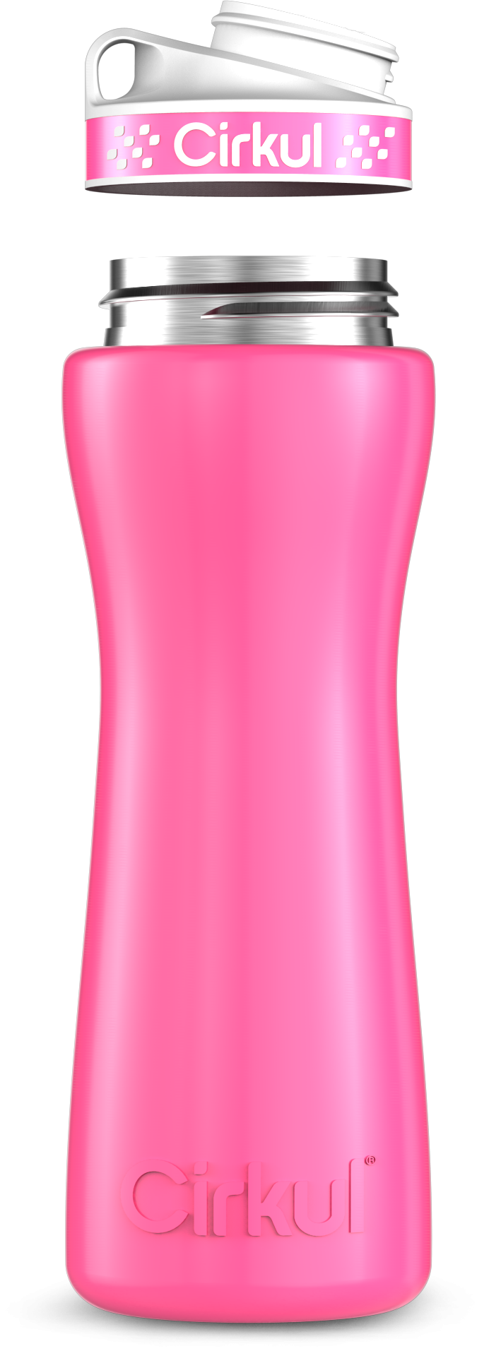 Custom 22oz. Stainless Steel Bottle & Comfort Grip Lid 58YG