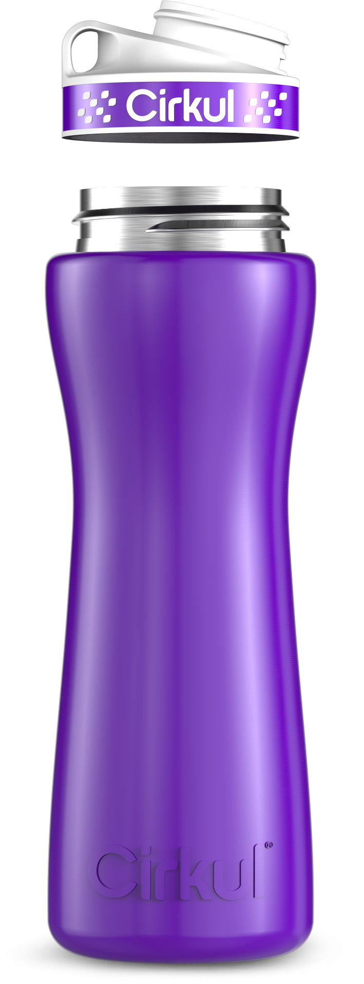 Custom 22oz. Stainless Steel Bottle & Comfort Grip Lid 58YG