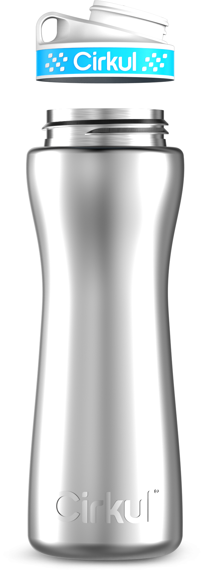 Custom 22oz. Stainless Steel Bottle & Comfort Grip Lid 58YG