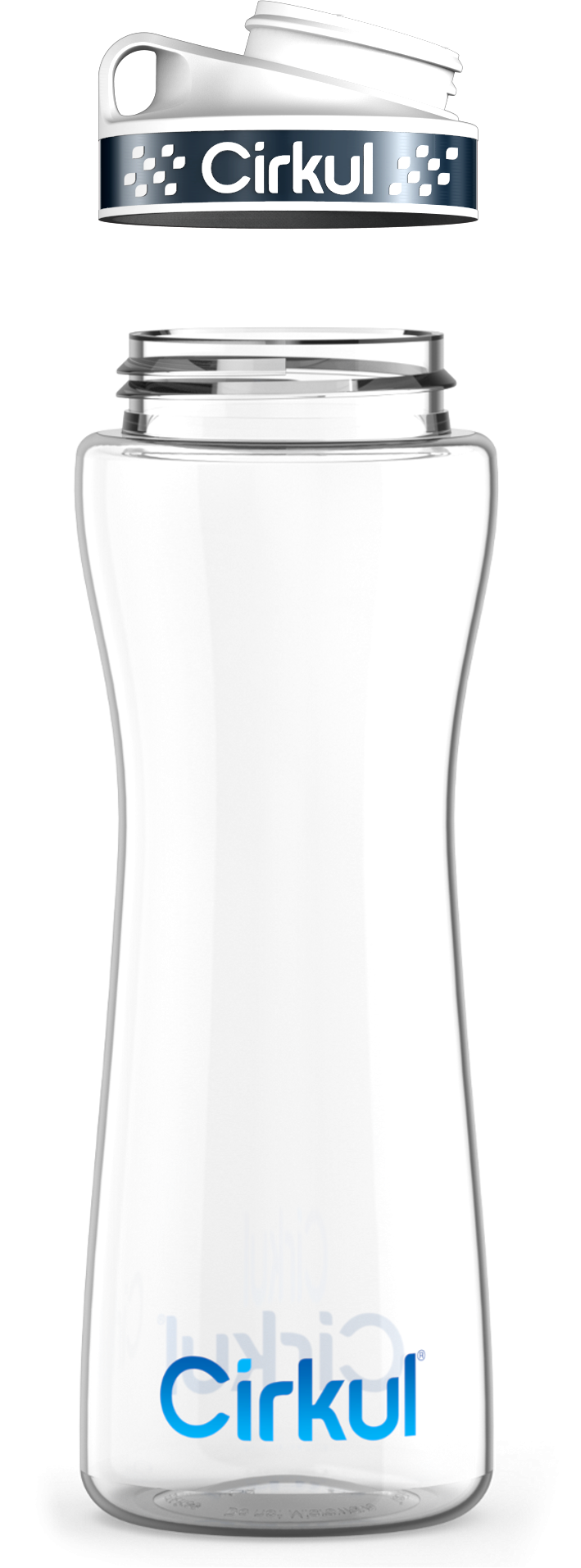 Custom 22oz. Plastic Bottle & Comfort Grip Lid P7YL