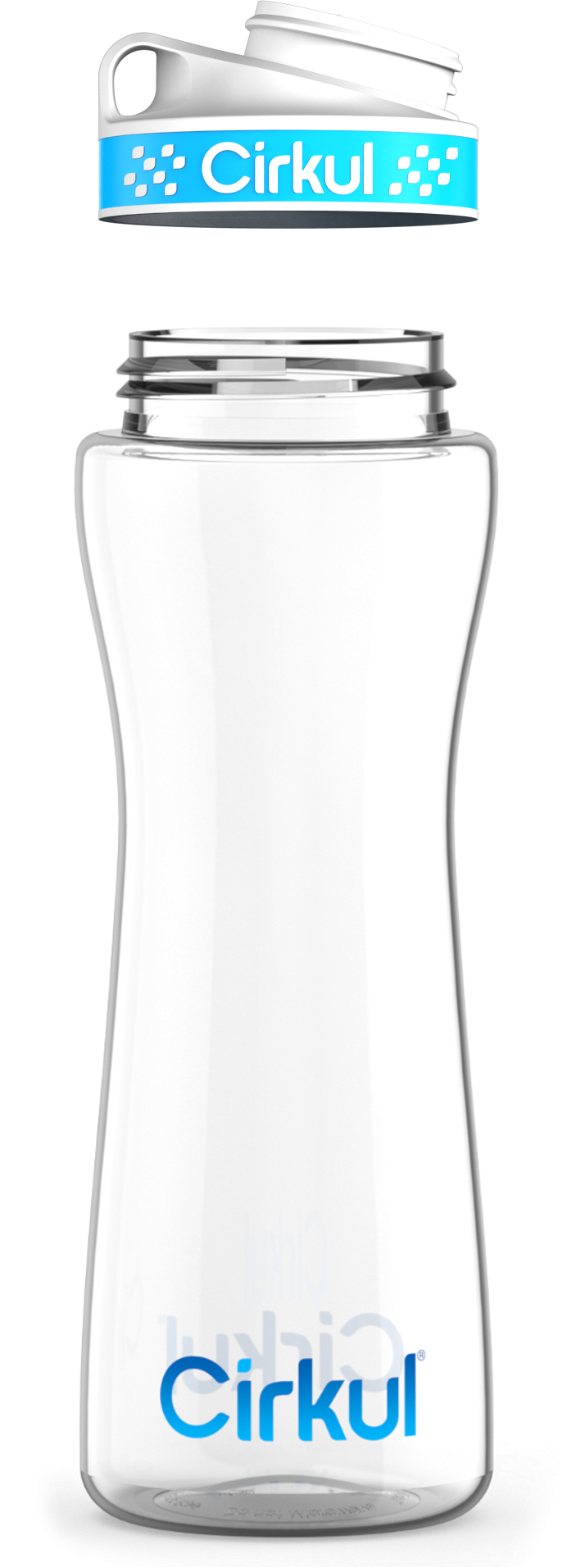 Custom 22oz. Plastic Bottle & Comfort Grip Lid P7YL