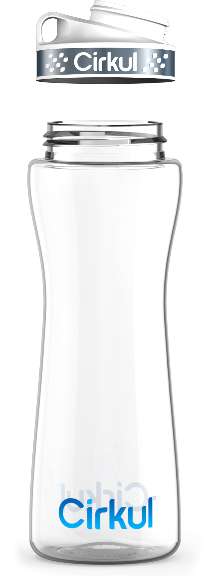 Custom 22oz. Plastic Bottle & Comfort Grip Lid P7YL