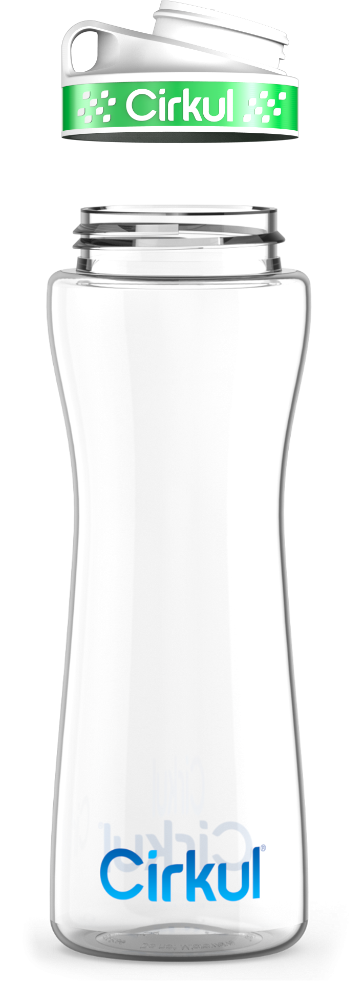 Custom 22oz. Plastic Bottle & Comfort Grip Lid P7YL