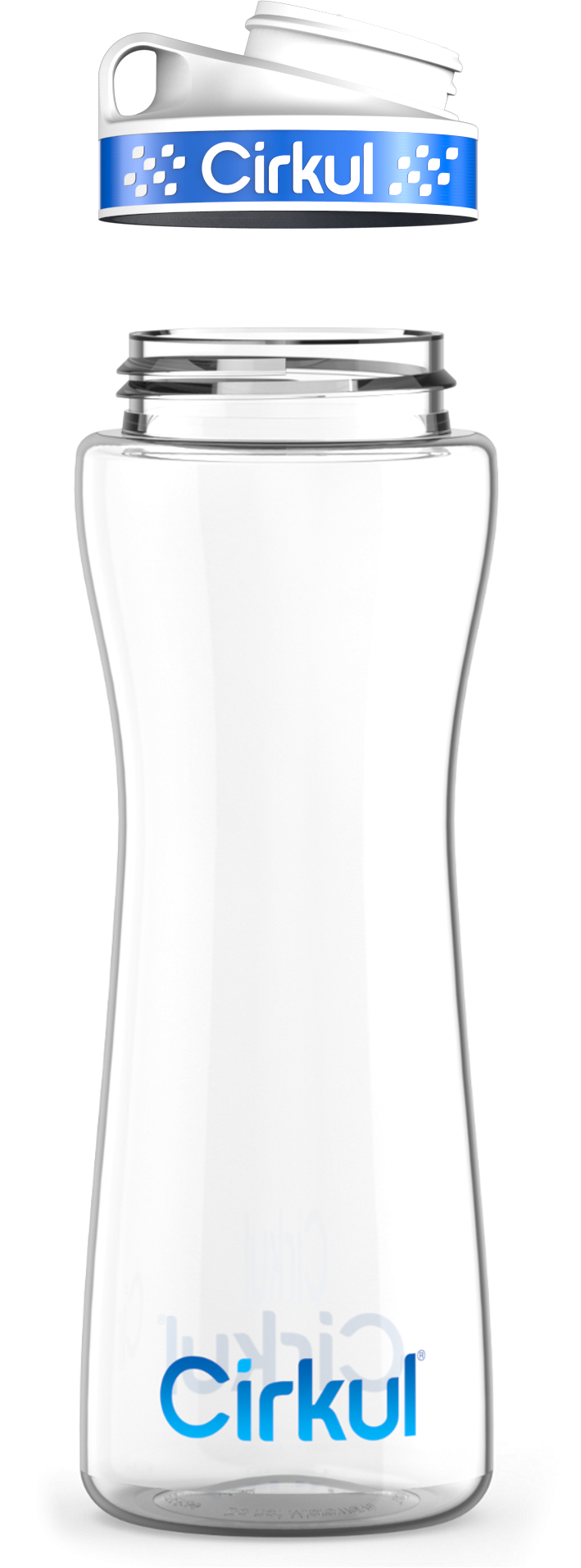 Custom 22oz. Plastic Bottle & Comfort Grip Lid P7YL