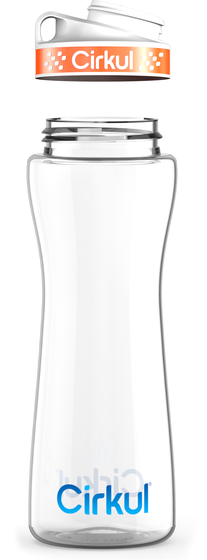 Custom 22oz. Plastic Bottle & Comfort Grip Lid P7YL