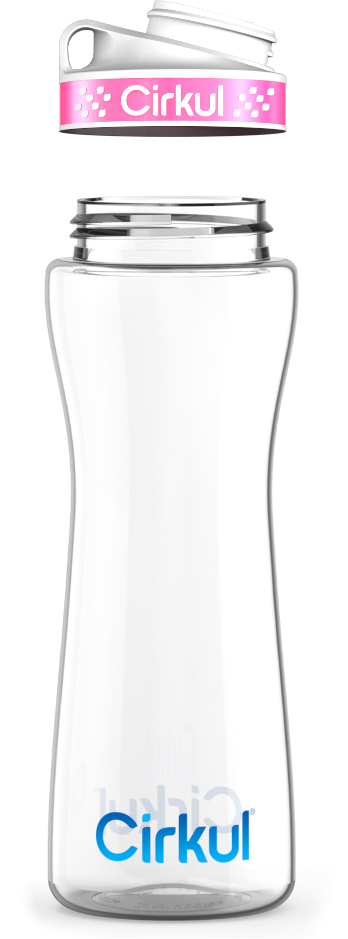 Custom 22oz. Plastic Bottle & Comfort Grip Lid P7YL