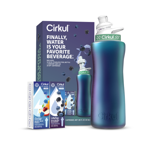 32oz. Chameleon Stainless Steel Bottle Starter Kit J8A5