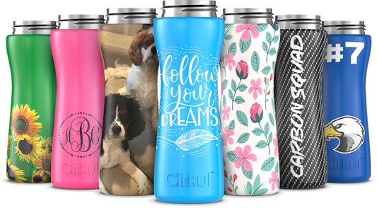 Custom 22oz. Stainless Steel Bottle & Comfort Grip Lid 58YG