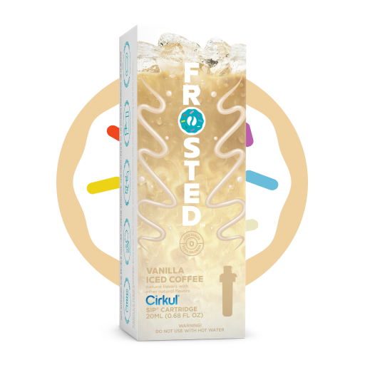 Frosted Vanilla Iced Coffee YTK9