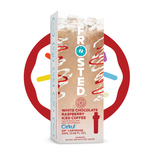 Frosted White Chocolate Raspberry Iced Coffee ATPT